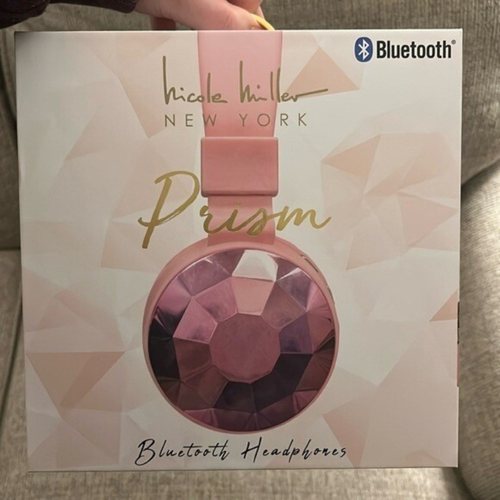 Nicole Miller‎ New York Pink Prism Bluetooth Headphones UNOPENED NEW